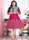 Golden Evika 1 New Latest Fancy Wear Kurti With Jacket Collection